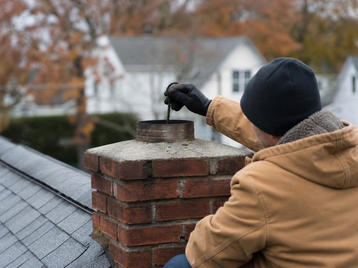 Aldridge Chimney Service work in Burlington